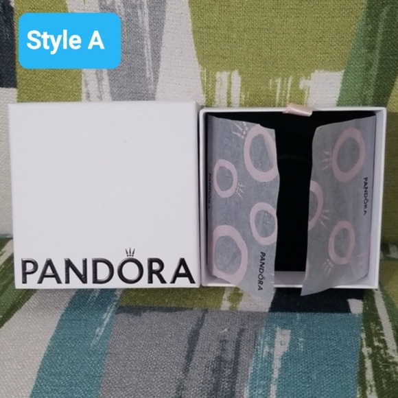Set Of 4 Empty Authentic Pandora Gift Boxes (2 Styles) - Picture 2 of 8